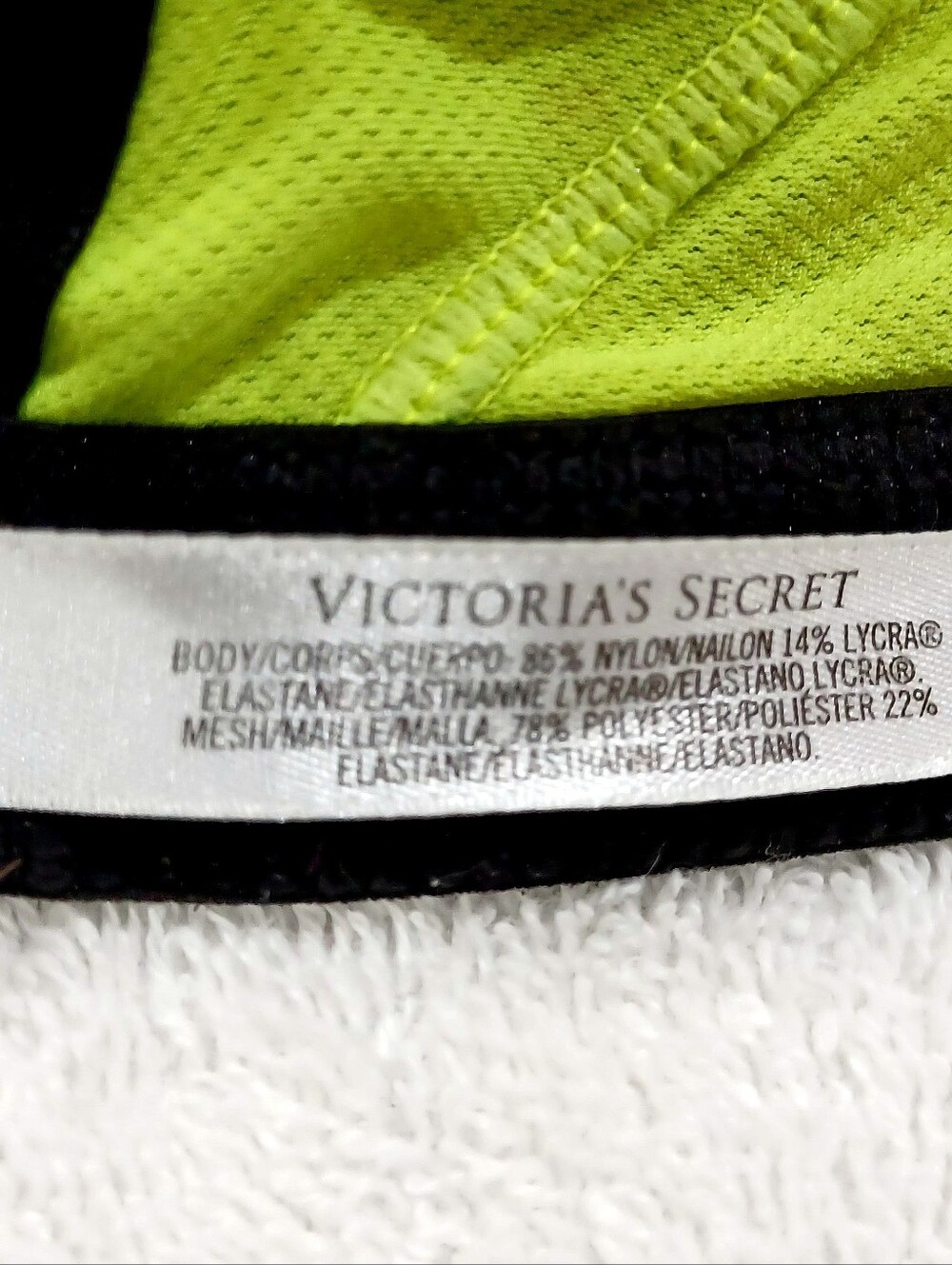 Victoria's Secret Racerback Sports Bra, Size 36D - Picture 14 of 15
